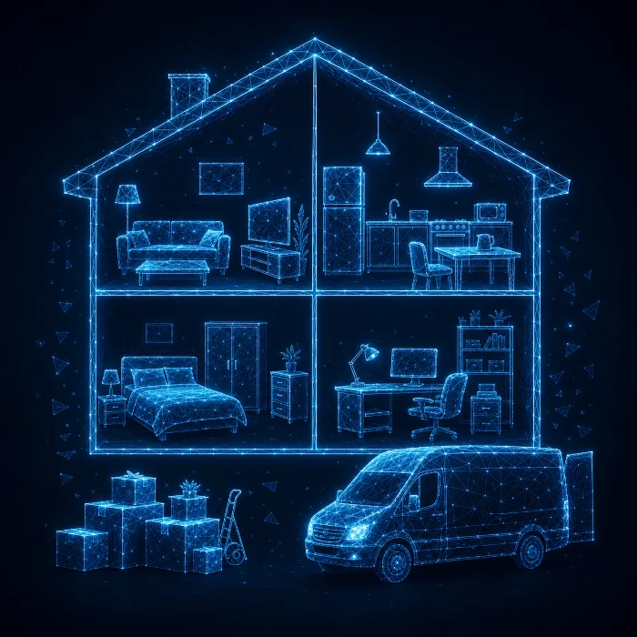 Room-by-room moving house selling checklist